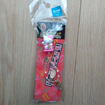 헬로키티 개운 마네키네코 버전 스트랩
