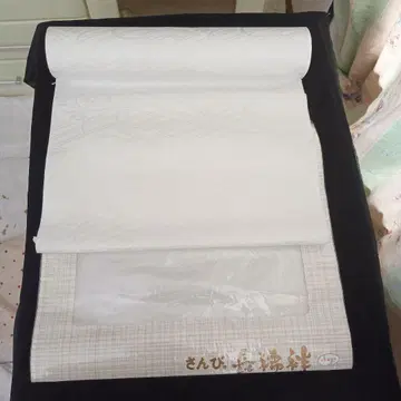 산비 실크 기모노 옷감 꽃무늬