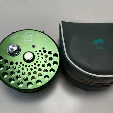 SUSSEX SALMON 2 플라이 릴 그린 컬러