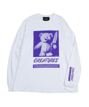 MILKBOY KNIFE BEAR L.S. TEE