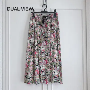 DUAL VIEW 듀얼뷰 스커트 롱 여름 아이템 패턴