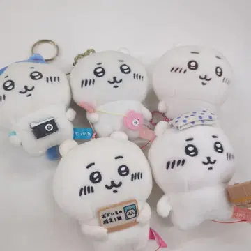 치이카와 봉제인형 5개 세트