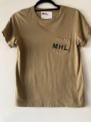 MHL. 포켓 로고 티셔츠 사이즈 II