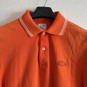 LACOSTE 라코스테 오렌지 피케 셔츠