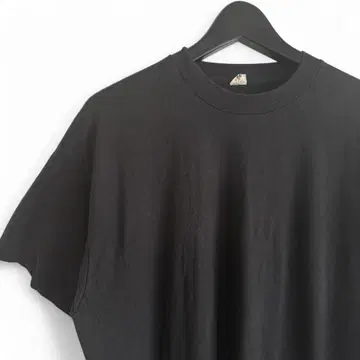 90s USA 제작 SCREEN STARS 무지 블랙 티셔츠 XL A73