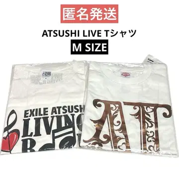 [익명 배송] ATSUSHI LIVE 티셔츠 미사용