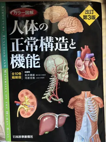 컬러 도해 인체의 정상 구조와 기능 (전10권 축쇄판 전1권)