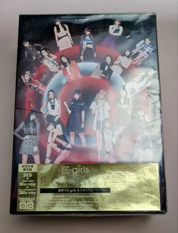 E-girls E.G.CRAZY 2CD + Blu-ray