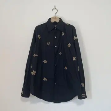 PaulSmith 긴팔 셔츠 비즈 꽃무늬 M 사이즈 모드 디자인