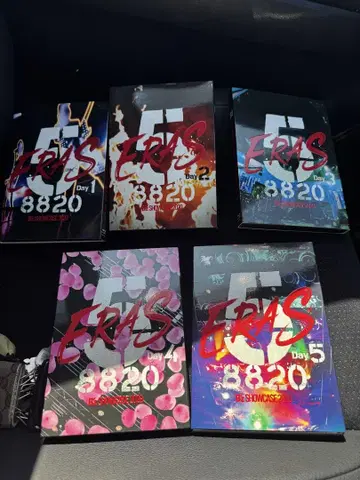B'z ERAS 8820 BluRay 5장 세트