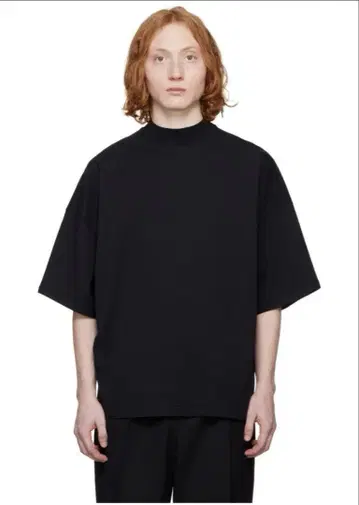JIL SANDER 질 샌더 오버사이즈 모크넥 티셔츠 S