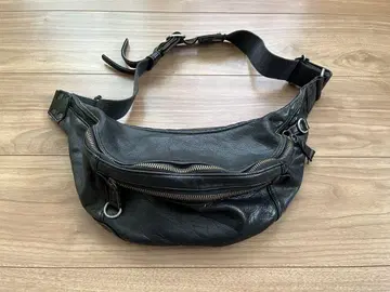 regalo 가죽 바디백 블랙
