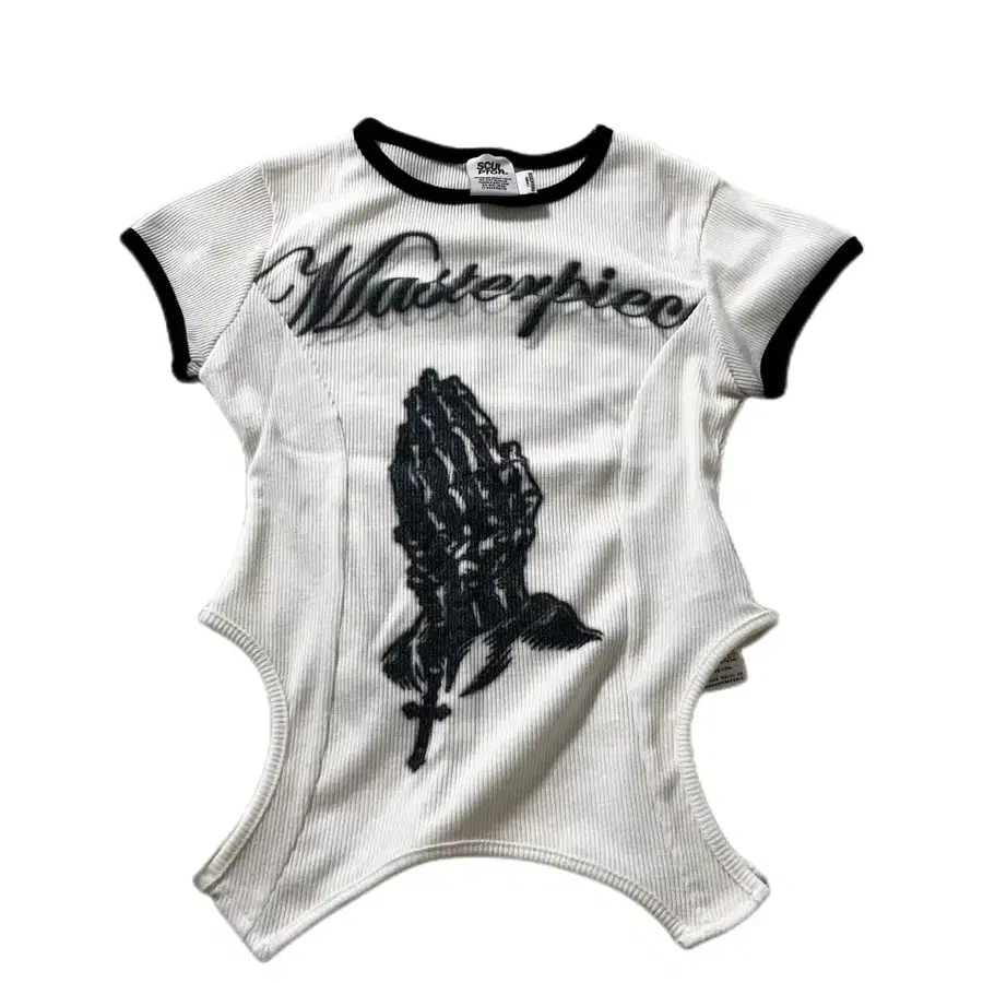★SCULPTOR★ Tourist Scoop Back Tee Baby Blue SC25S286BL Tourist Scoop Back Tee Baby Blue – SCULPTOR JAPAN