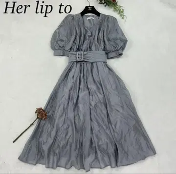 herlipto Airy Volume Sleeve Dress