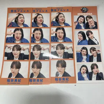 올망게키 4컷 스티커 붉은 생강