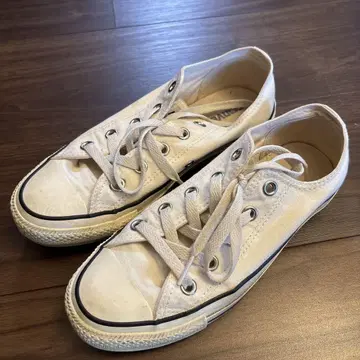 CONVERSE ALL STAR 화이트 스니커즈 23cm
