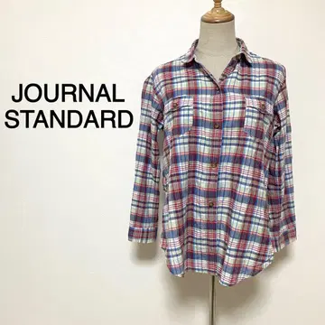 JOURNAL STANDARD 체크 무늬 긴팔 셔츠