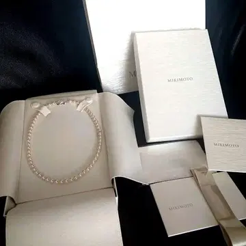 Mikimoto 펄 목걸이 6.5mm~7mm