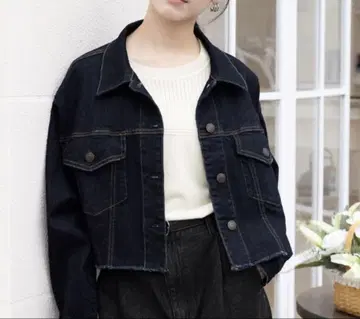 Doux Belle 데님 재킷 원 워시