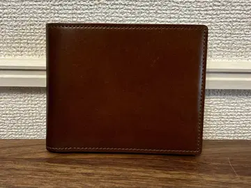 츠치야 가방 브라운 가죽 반지갑