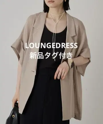 LOUNGEDRESS 메쉬 하프 슬리브 재킷