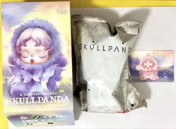 SKULLPANDA L'impressionnisme 봉제 인형 펜던트