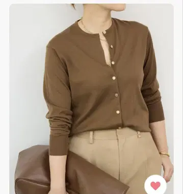 deuxieme classe ff30 GIZA 가디건 25SS