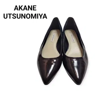 [ M2 ] AKANE UTSUNOMIYA / 에나멜 x 스웨이드 펌프스