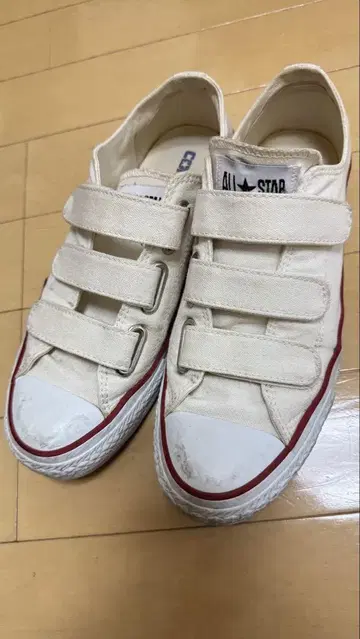 ALL STAR 벨크로 스니커즈 화이트