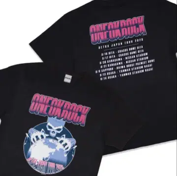 ONE OK ROCK 블랙 티셔츠 L 사이즈