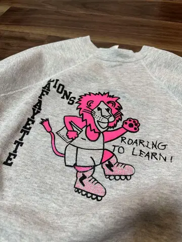 90s  래글런 맨투맨 USA제 TULTEX