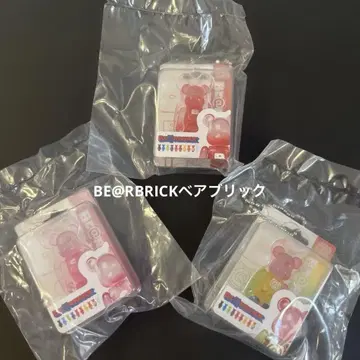 BE@RBRICK 베어브릭 가챠가챠 캡슐 토이 3종 세트