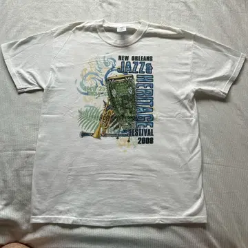 00s JERZEES 티셔츠 NEW ORLEANS JAZZ 티셔츠