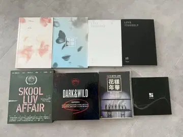 BTS DVD 묶음 판매 8점