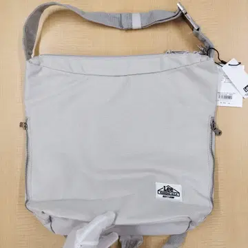 Lee 그레이 나일론 숄더백 백팩 남녀 공용