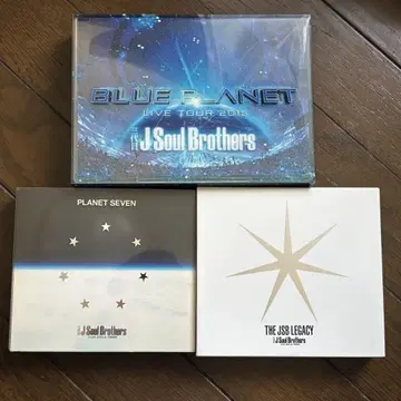 3대째 J Soul Brothers 라이브 DVD CD 세트 3매