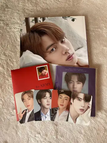 D'ICON Jin 포토북 특전 포토 카드