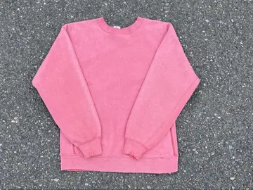 [레어] 90s USA제 리버스 위브 완전 무지 귀신 페이드 자수 택