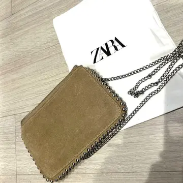 ZARA 베이지 숄더백