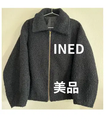 INED 네이비 집업 자켓 USED품
