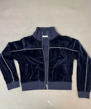 MOUSSY PIPING VELOUR TRACK 자켓