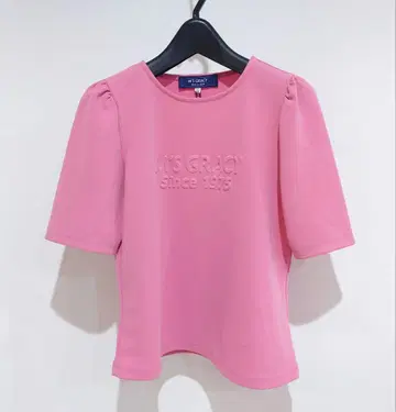 M'S GRACY 엠즈 그레이시 50주년 기념 로고 엠보싱 티셔츠 상의