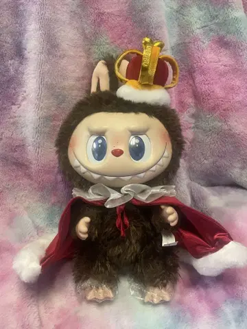 라부부 봉제 인형 왕관