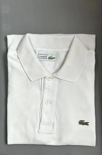 라코스테 L1212 L CHEMISE LACOSTE 화이트 사이즈 2
