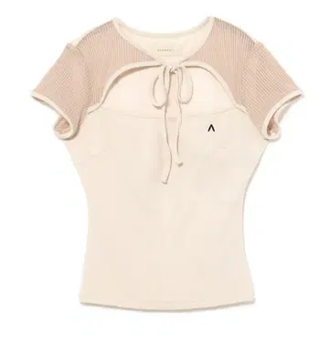 아이보리 Roy ribbon tops