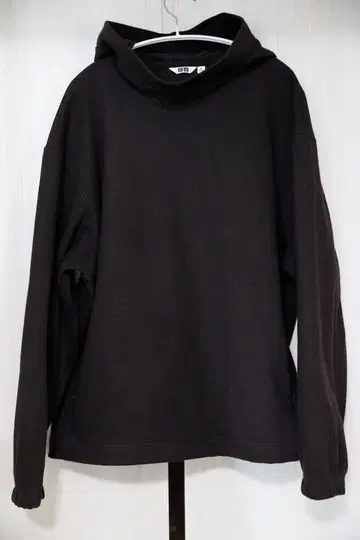 UNIQLO U 브러쉬드 저지 풀 파카 XL DARK BROWN