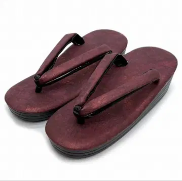 우레탄 조리 S 5.5cm 힐 무광 크림슨 빨간색
