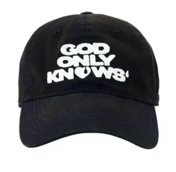 이와타 타카노리 GOD ONLY KNOWS 캡 블랙