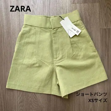 ZARA 자라 숏팬츠 XS 사이즈 피스타치오 그린
