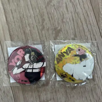 요르와 아냐의 캔뱃지 세트